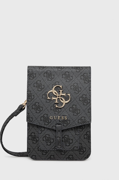 Θηκη κινητού Guess χρώμα: γκρι