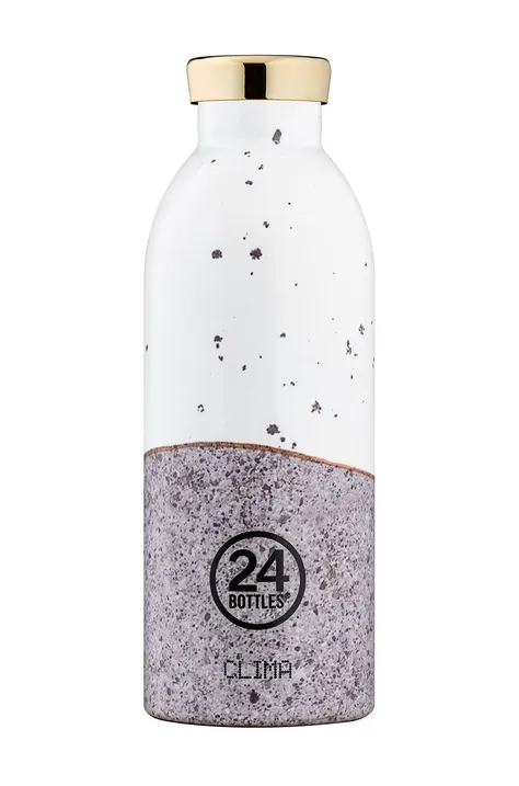 Θερμικό μπουκάλι 24bottles χρώμα: άσπρο