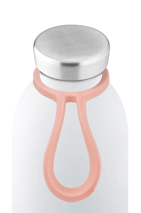 Držač za bocu 24bottles boja: ružičasta, Bottle.Tie.Lightpink-PinkMarble