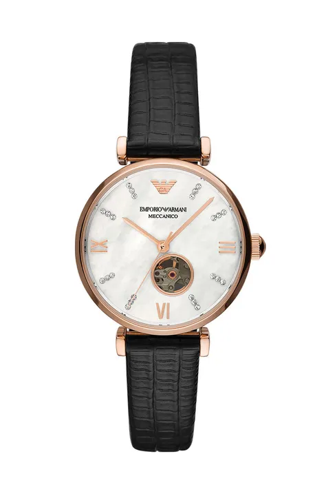 Emporio Armani zegarek AR60047 damski kolor złoty