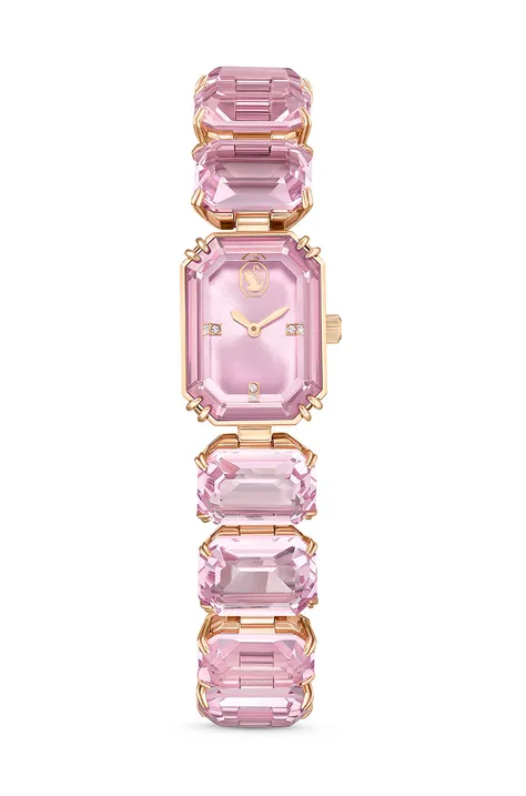 Ρολόι Swarovski 5630837 Millenia χρώμα: ροζ F30