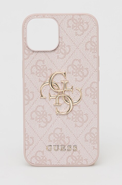 Guess etui na telefon iPhone 14 6,1" kolor różowy