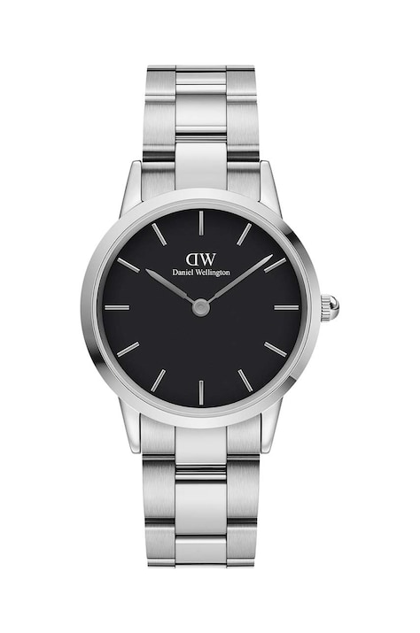 Ρολόι Daniel Wellington Iconic Link χρώμα: ασημί
