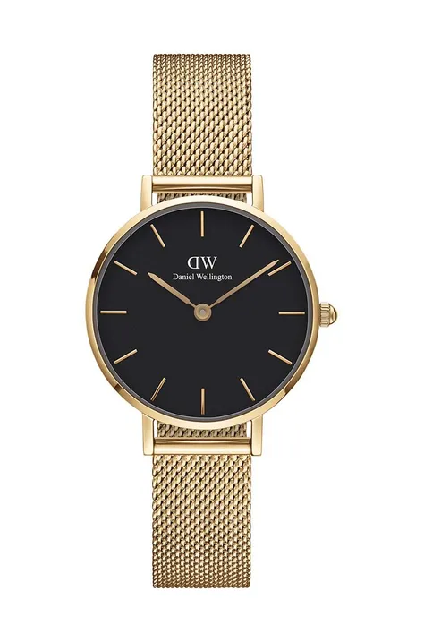 Ura Daniel Wellington Petite 28 Evergold ženska, zlata barva