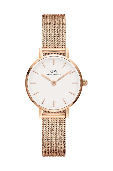 Ρολόι Daniel Wellington Petite 24 Pressed χρώμα: ροζ