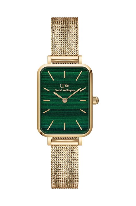 Daniel Wellington ceas Quadro 20x26 femei, culoarea auriu