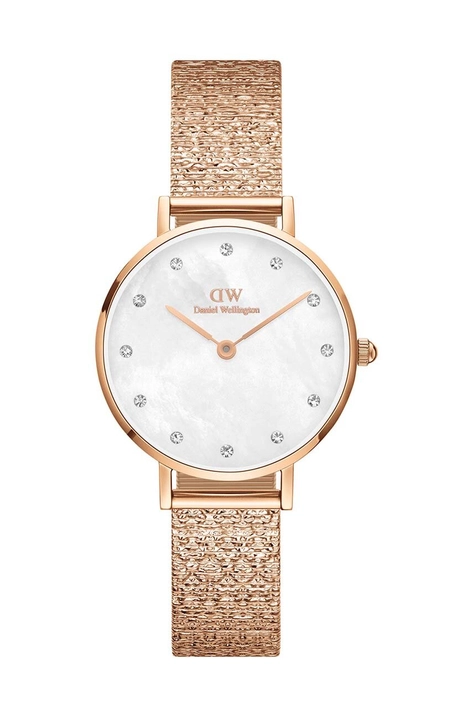 Ρολόι Daniel Wellington Petite 28 Lumine χρώμα: ροζ