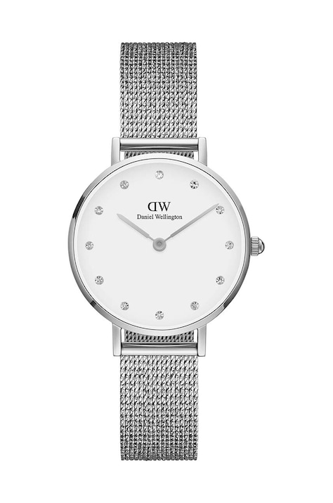 Daniel Wellington ceas Petite 28 femei, culoarea argintiu