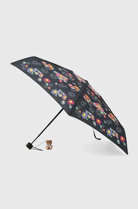 Moschino parasol dziecięcy kolor czarny