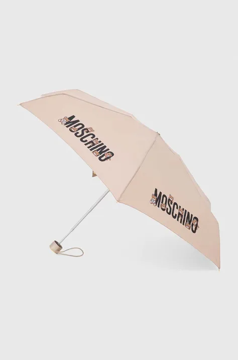 Moschino parasol dziecięcy kolor beżowy