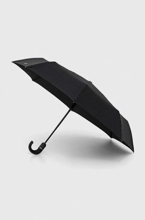 Dáždnik Moschino čierna farba, 8509