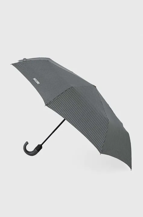 Dáždnik Moschino šedá farba, 8509
