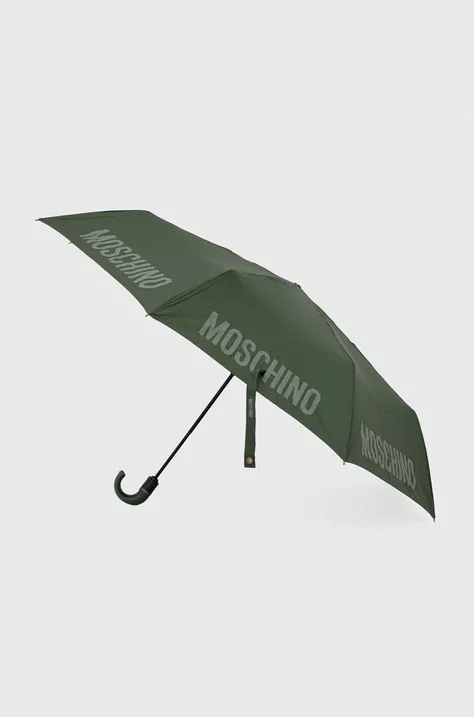 Moschino parasol kolor zielony