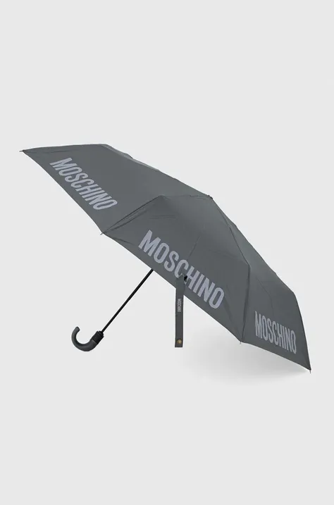 Ομπρέλα Moschino χρώμα: γκρι
