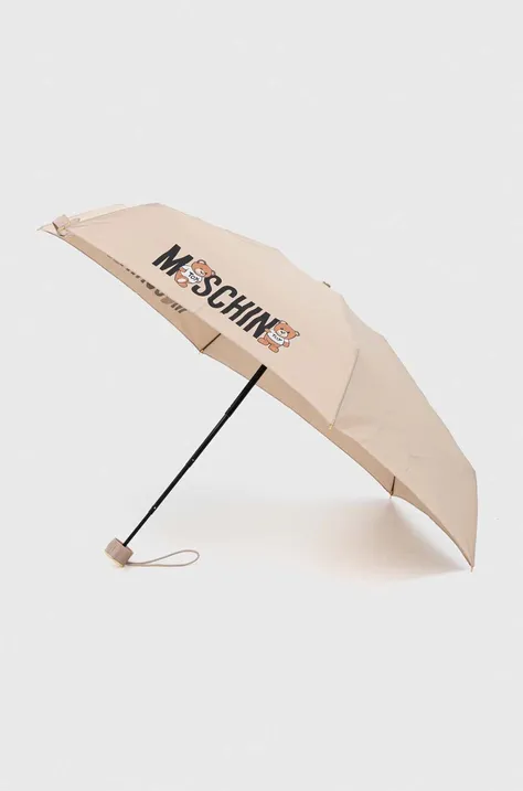 Παιδική ομπρέλα Moschino χρώμα: μπεζ