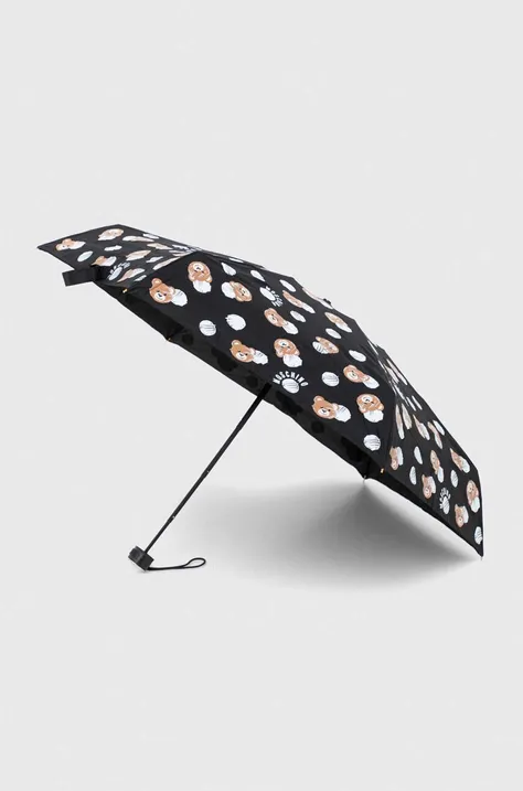 Παιδική ομπρέλα Moschino χρώμα: μαύρο