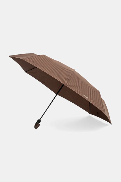 Moschino parasol kolor brązowy 8509 TOPLESSA