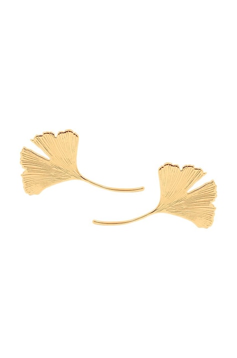 Lilou kolczyki pozłacane Ginko 138/40/KOL