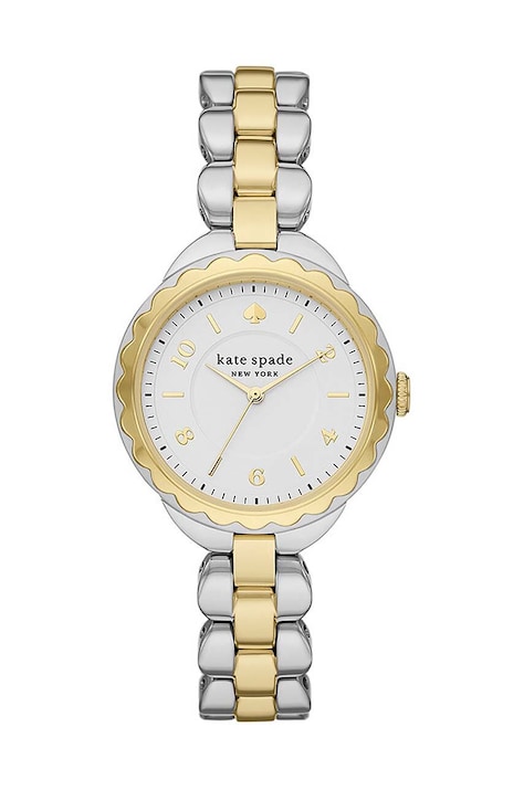 Ρολόι Kate Spade χρώμα: ασημί