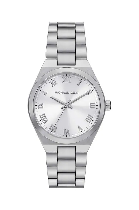 Michael Kors zegarek damski kolor srebrny