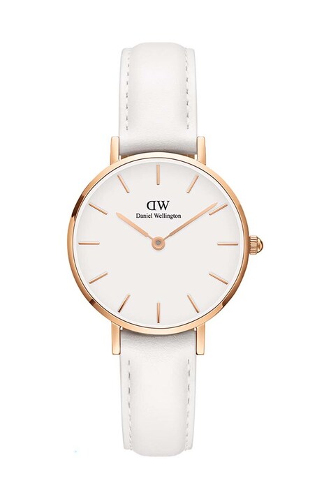 Daniel Wellington ceas Petite 28 Bondi femei, culoarea alb