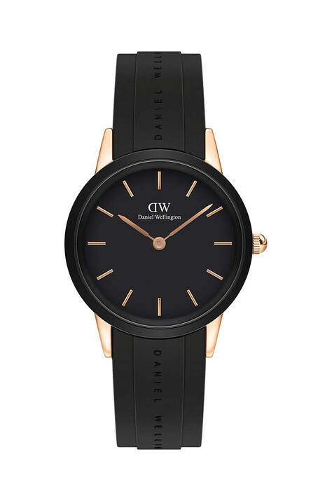 Daniel Wellington ceas Iconic Motion femei, culoarea negru