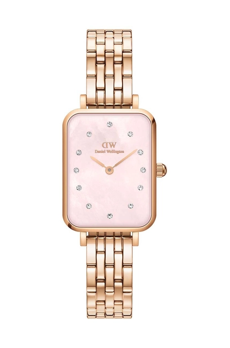 Часы Daniel Wellington Quadro Lumine 20x26 Link женские цвет золотой