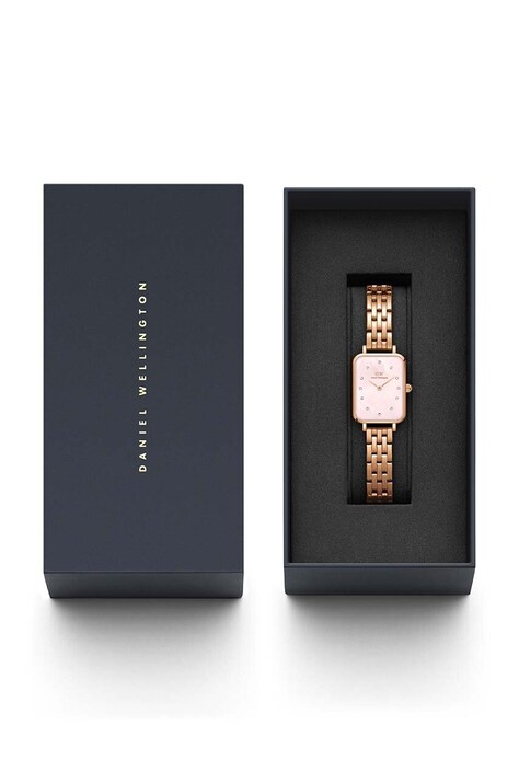Годинник Daniel Wellington Quadro Lumine 20x26 Link — фото 4