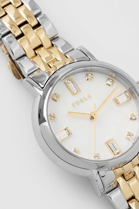 Ρολόι Furla χρώμα: χρυσαφί