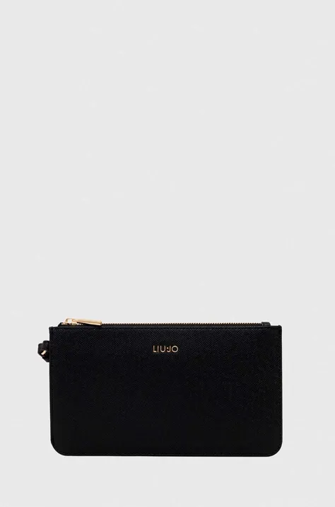 Τσάντα καλλυντικών Liu Jo χρώμα: μαύρο