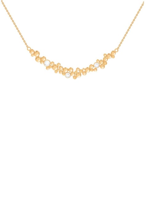 Позолочене кольє Lilou Sparkling