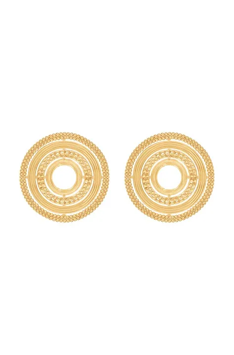 Позолочені сережки Lilou Etno