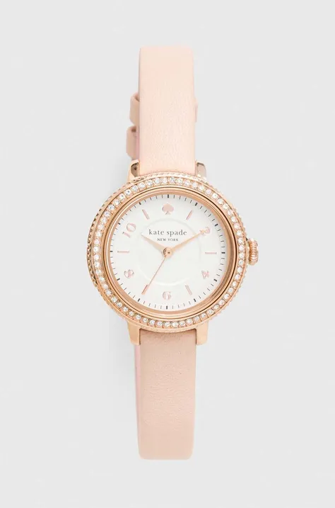 Ρολόι Kate Spade χρώμα: ροζ