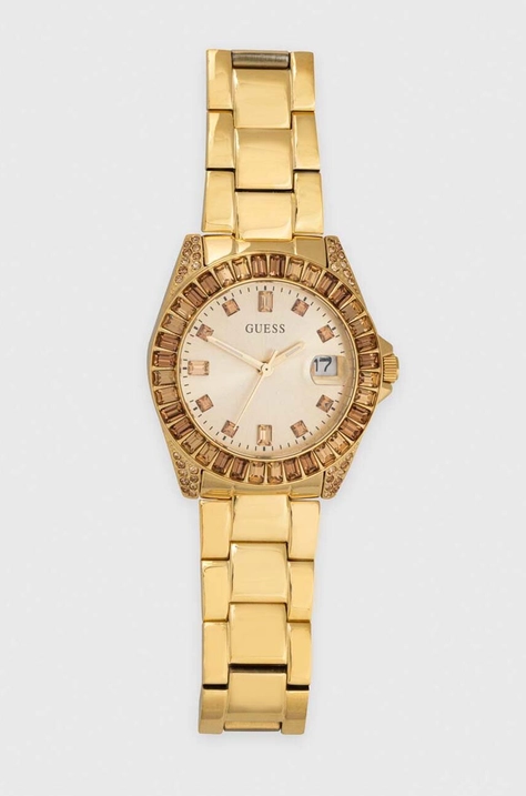 Ρολόι Guess GW0475L1 χρώμα: χρυσαφί