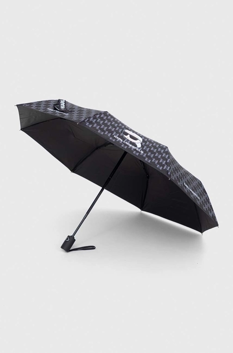 Karl Lagerfeld parasol kolor czarny