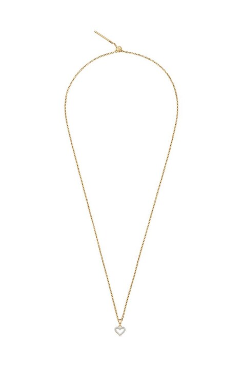 Підвіска з кристалів Daniel Wellington Charm Heart White Crystal — фото 4