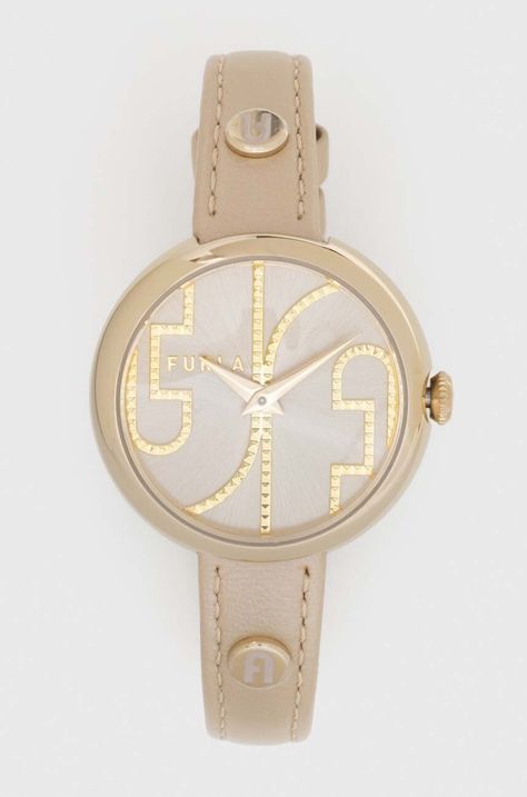 Часы Furla WW00005013L2 женские  цвет бежевый