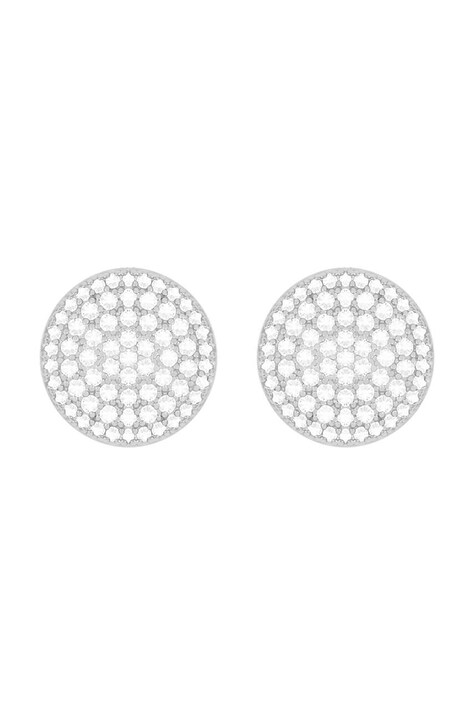 Lilou cercei placați cu argint Microsetting 1/10/KOL/BIC/SR