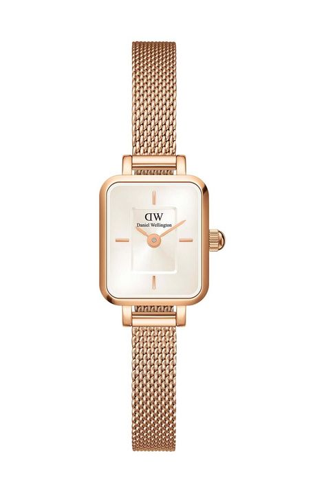 Ρολόι Daniel Wellington Quadro χρώμα: χρυσαφί