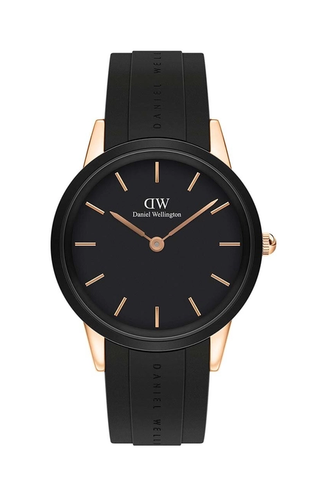 Ρολόι Daniel Wellington DW00100425 χρώμα: μαύρο