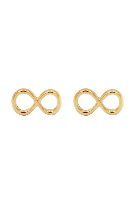 Позолочені сережки Lilou Infinity