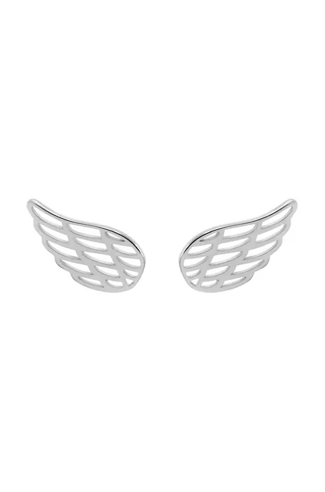 Lilou ezüst fülbevaló Wing