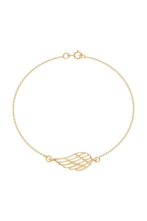 Lilou bracciale placcato oro Wing