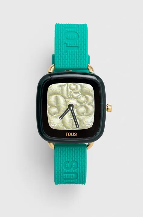 Εξυπνο ρολόι Tous γυναικεία, χρώμα: πράσινο