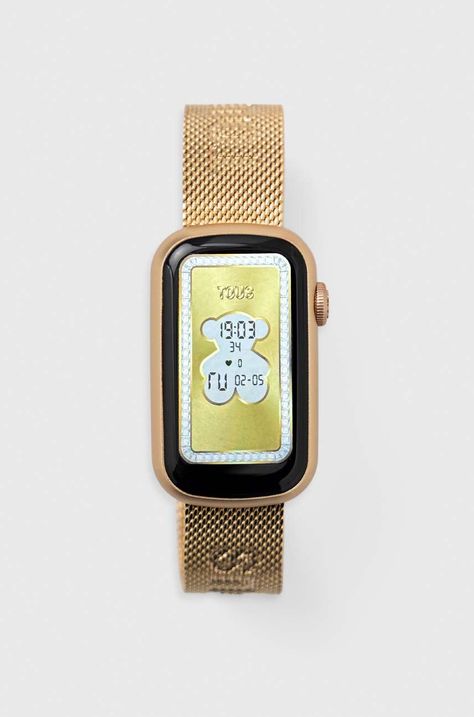 Smartwatch Tous ženski, zlata barva