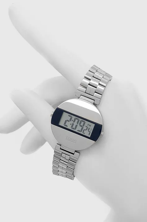 Tous zegarek 300358030 damski kolor srebrny