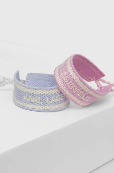 Karl Lagerfeld bransoletki 2-pack damskie
