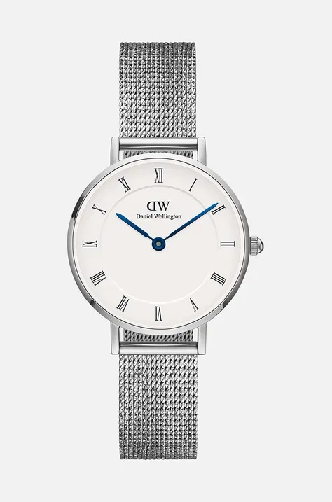 Daniel Wellington zegarek damski kolor srebrny