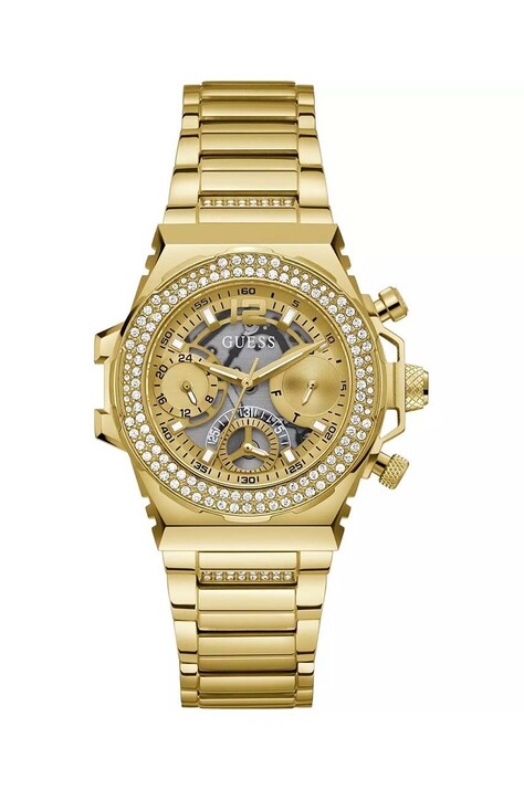 Guess ceas femei, culoarea auriu
