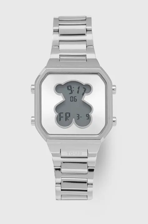 Tous zegarek 3000134500 damski kolor srebrny
